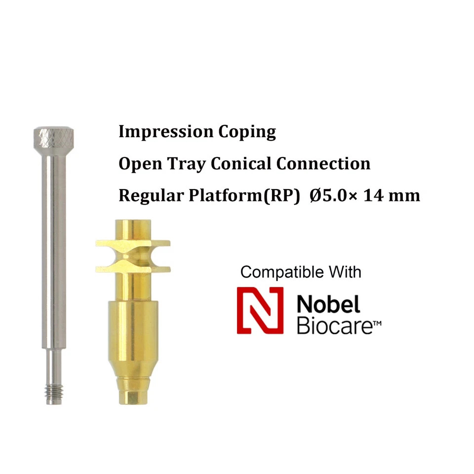 US Implant Scan Body / Analog / Transfer Coping for Nobel Biocare Active