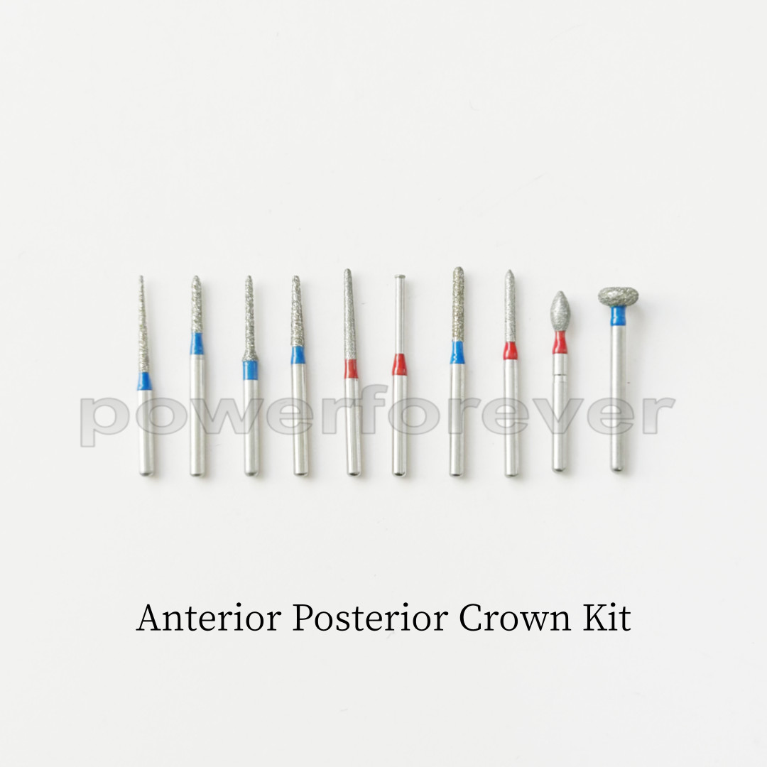 Dental Interproximal Enamel Grinding Bur Inlay/Crown/Reverse Preparation Kit