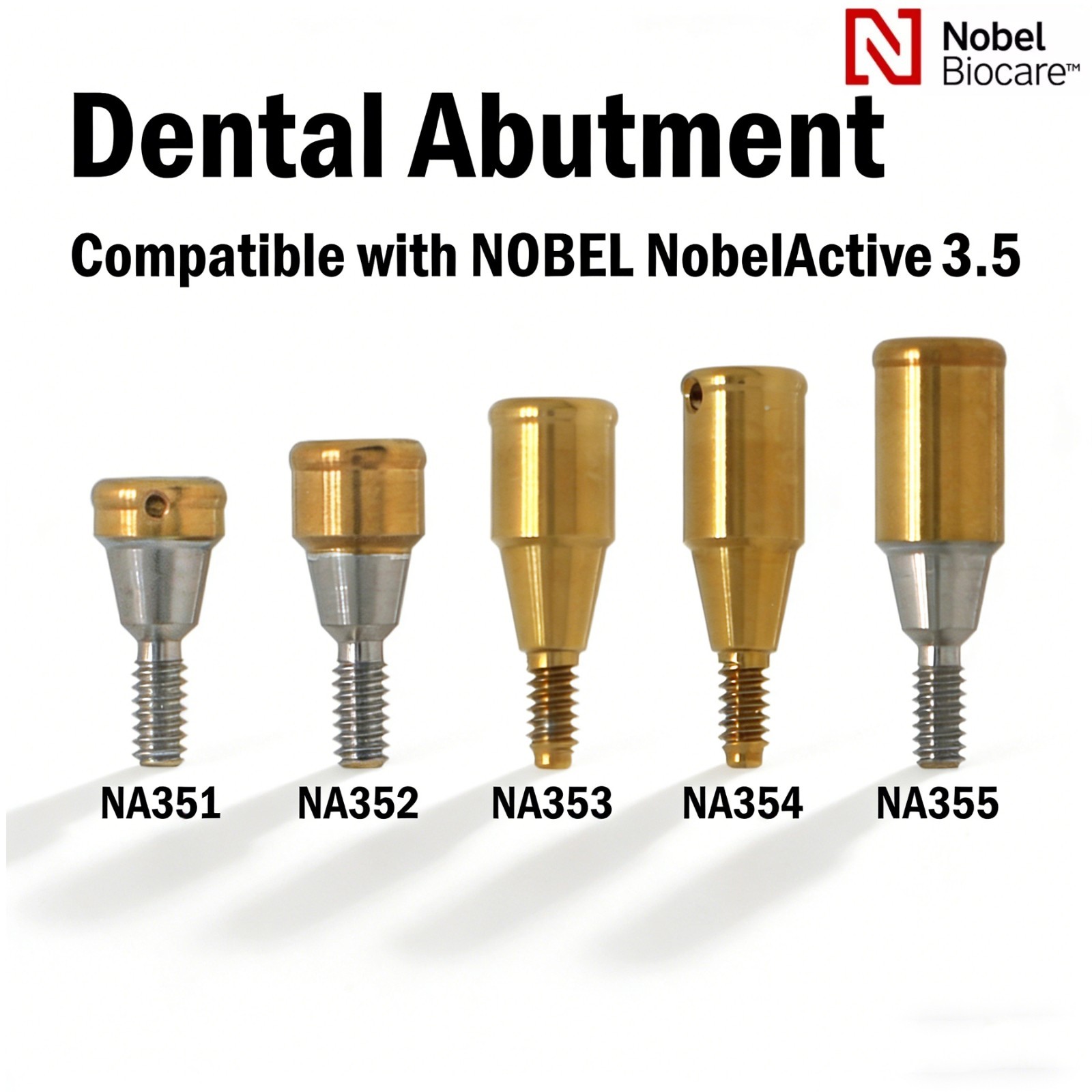 US Nobel Biocare Zest Locator Overdenture NOBEL Abutment NP & RP Retention Caps