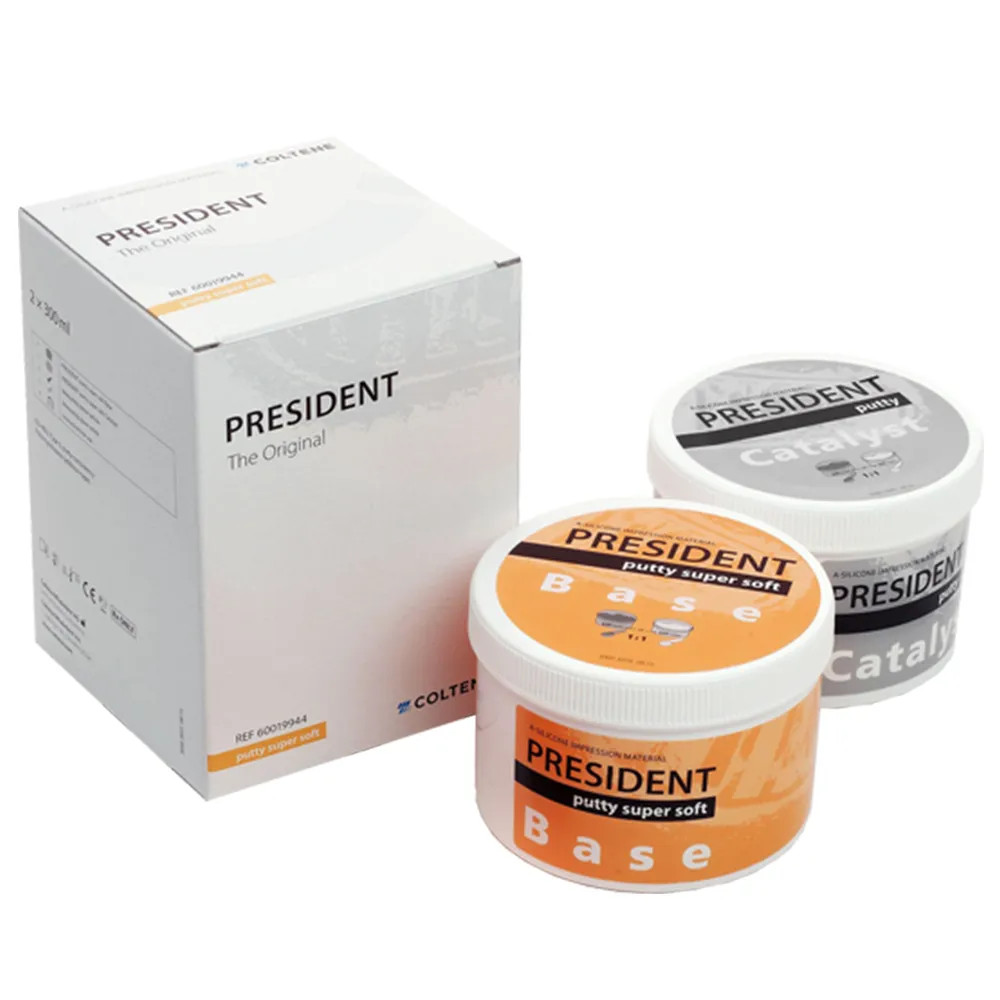 Coltene Super Soft President Original Putty Set A-Silicones Impression Material