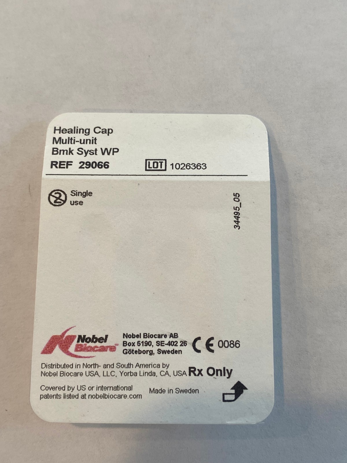 Healing Cap Wide Multi-Unit- 12 Pack