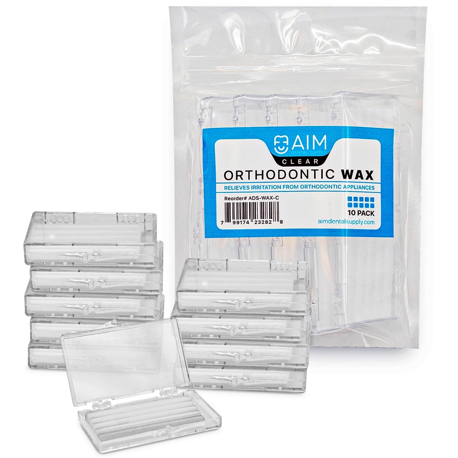AIM Orthodontic Wax for Braces & Aligners – Dental Care Solution,…