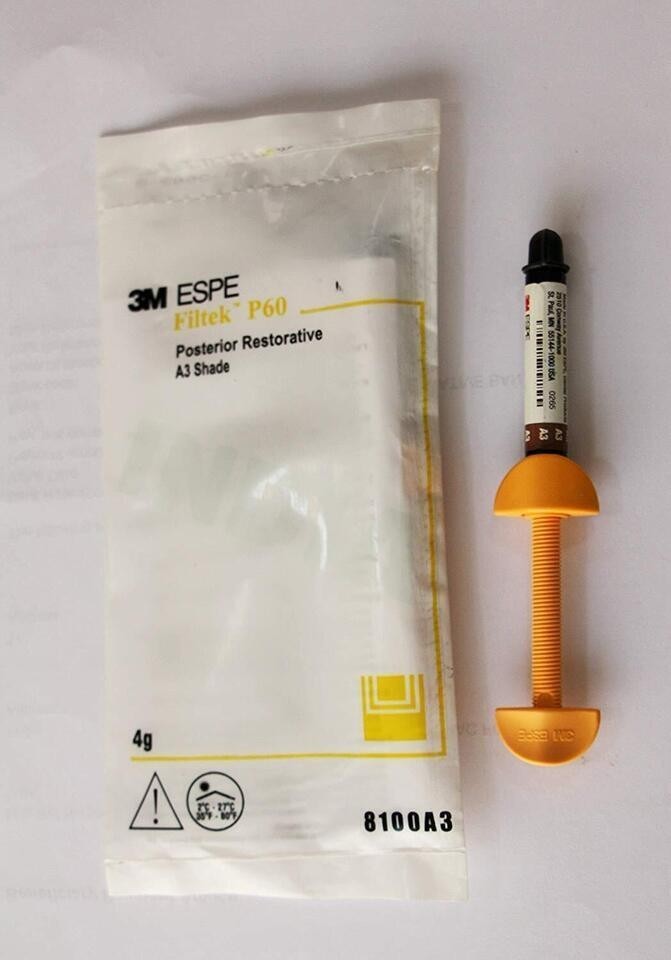 Dental 3M ESPE Filtek P60 Restorative Posterior Composite (Free Ship)