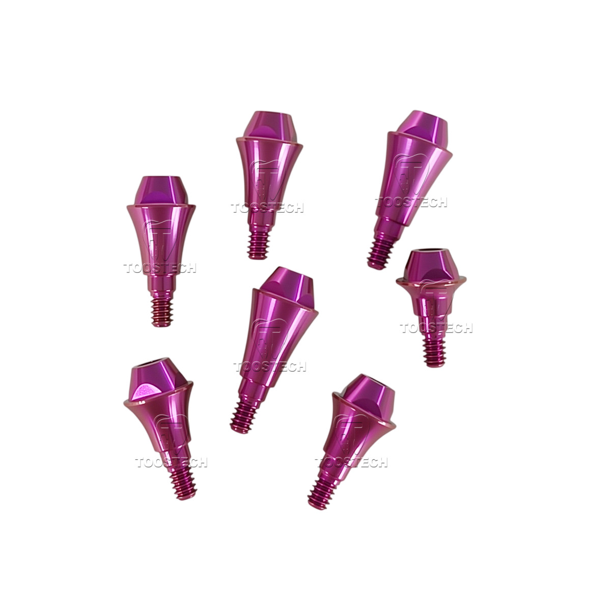 1/4/6/10/20pcs Multi unit straight abutment fits to Straumann BLX RB/WB D4.6mm