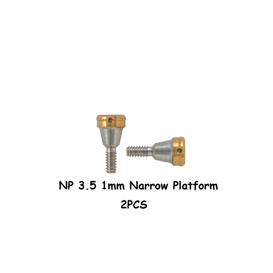 US Dental Locator Overdenture Abutment Fits Nobel Active Conical NP 1mm Height