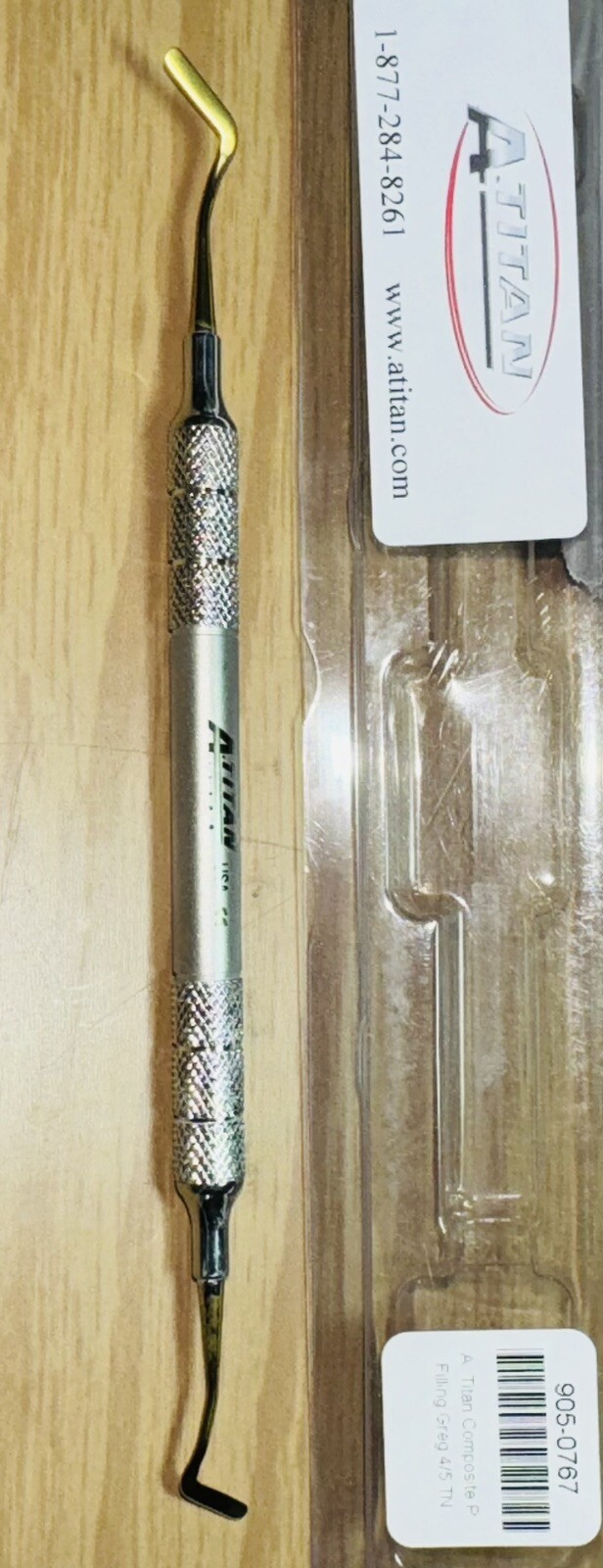 NEW ~ A. Titan Dental Composite Grey 4/5 TN Instrument CI200-80 52/15 USA
