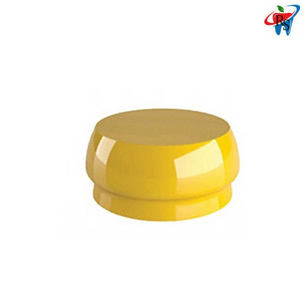 10pcs Yellow Silicone OT Loc Caps Extra Soft Retention 600gr