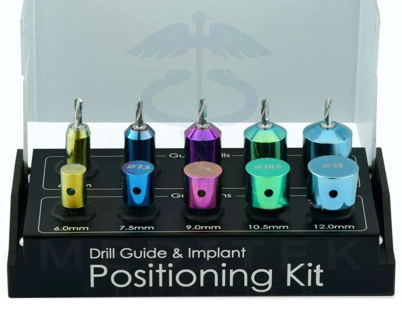 Dental Drill Guide and Implant Positioning Kit Titanium Guided Surgery Set Pins