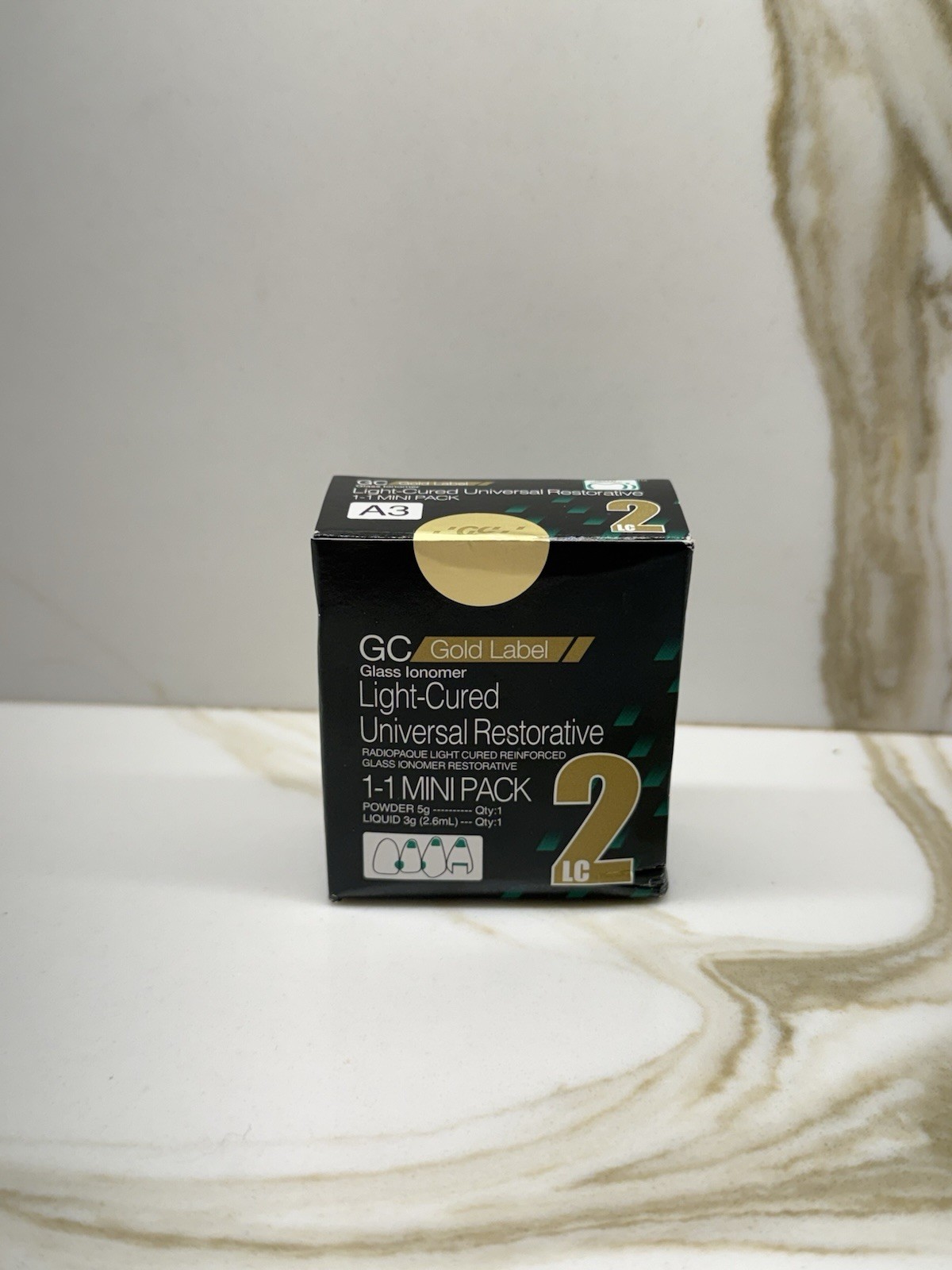GC GOLD LABEL 2026/04/23 LIGHT CURED MINI 2 PACK UNIVERSAL RESTORATIVE A3- 2564