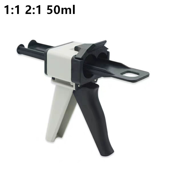Dental Impression Mixing Dispensing Universal Dispenser Caulking 1:1 1:2 Tips