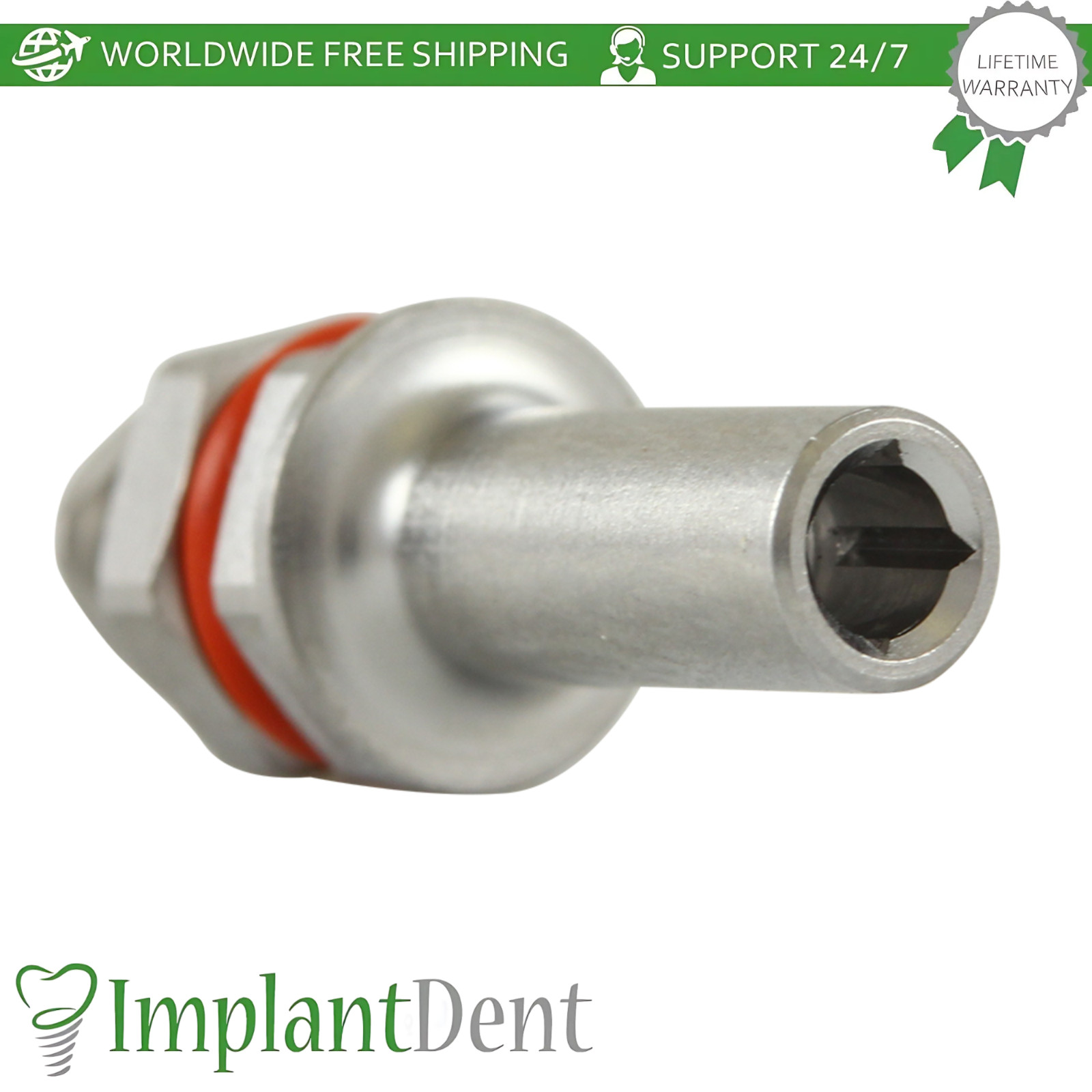 Dental OPIB Flexible Neck One Piece Titanium Fixture Set Immediate Loading