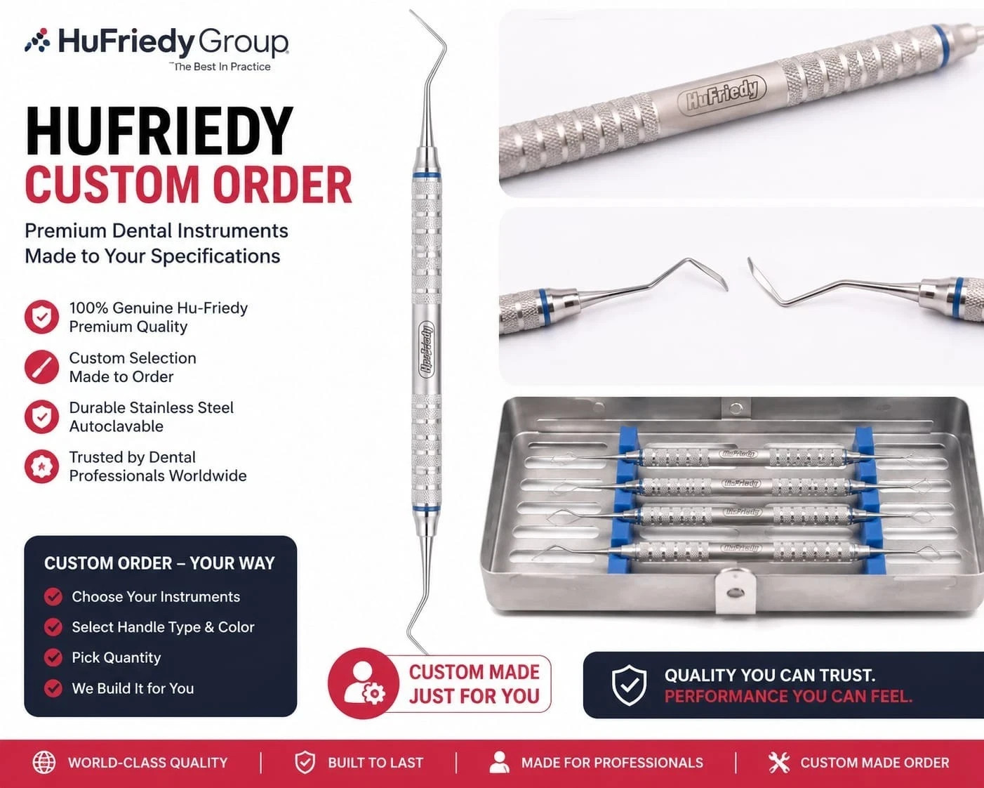 HU FRIEDY CUSTOM ORDER