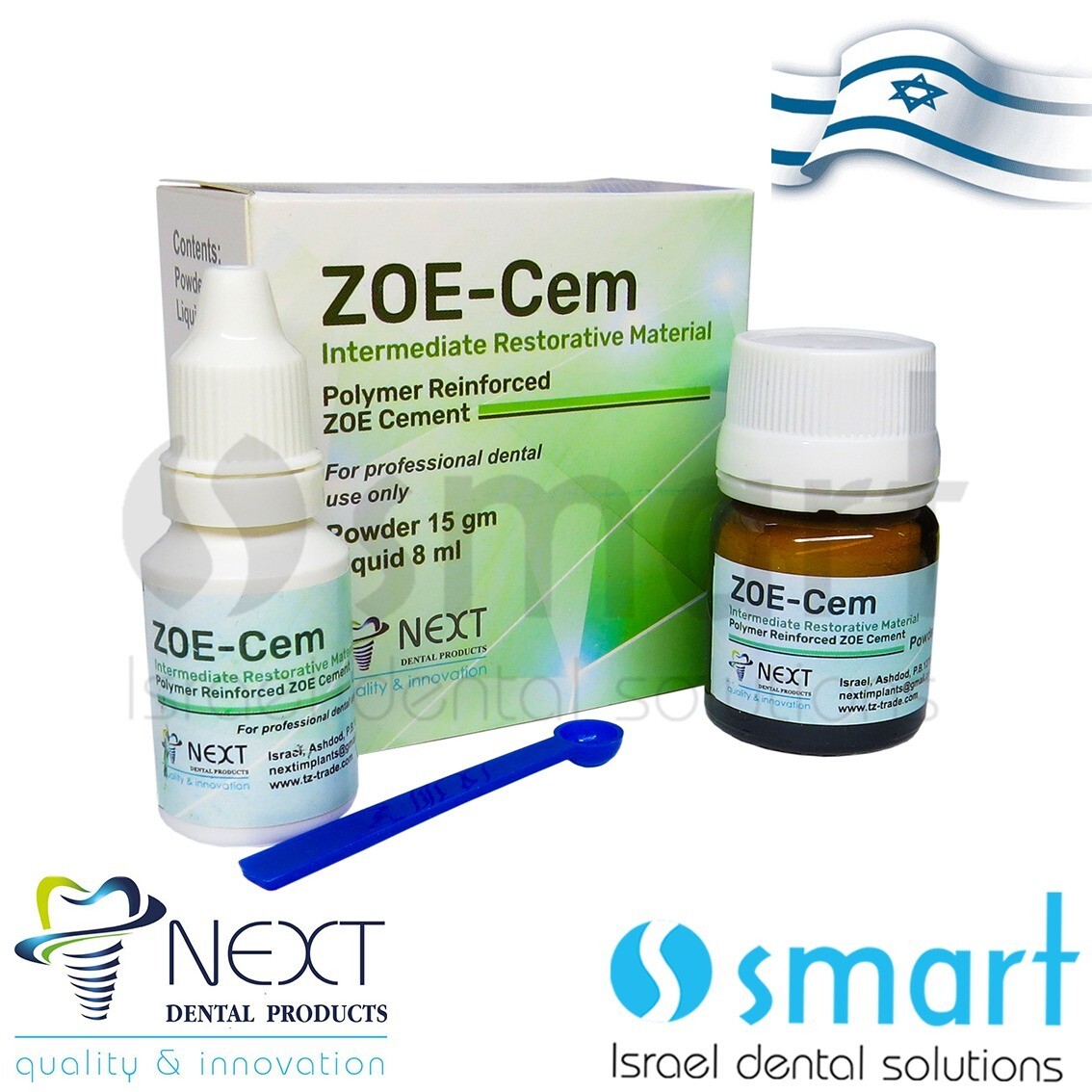 ZOE CEM Polymer Reinforced ZOE Cement Intermediate Restorative material