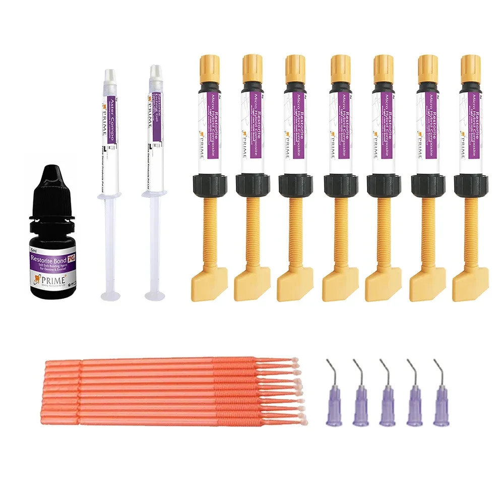 Prime Dental Restorite Micro Hybrid Kit Restorite micro-hybrid composite kit