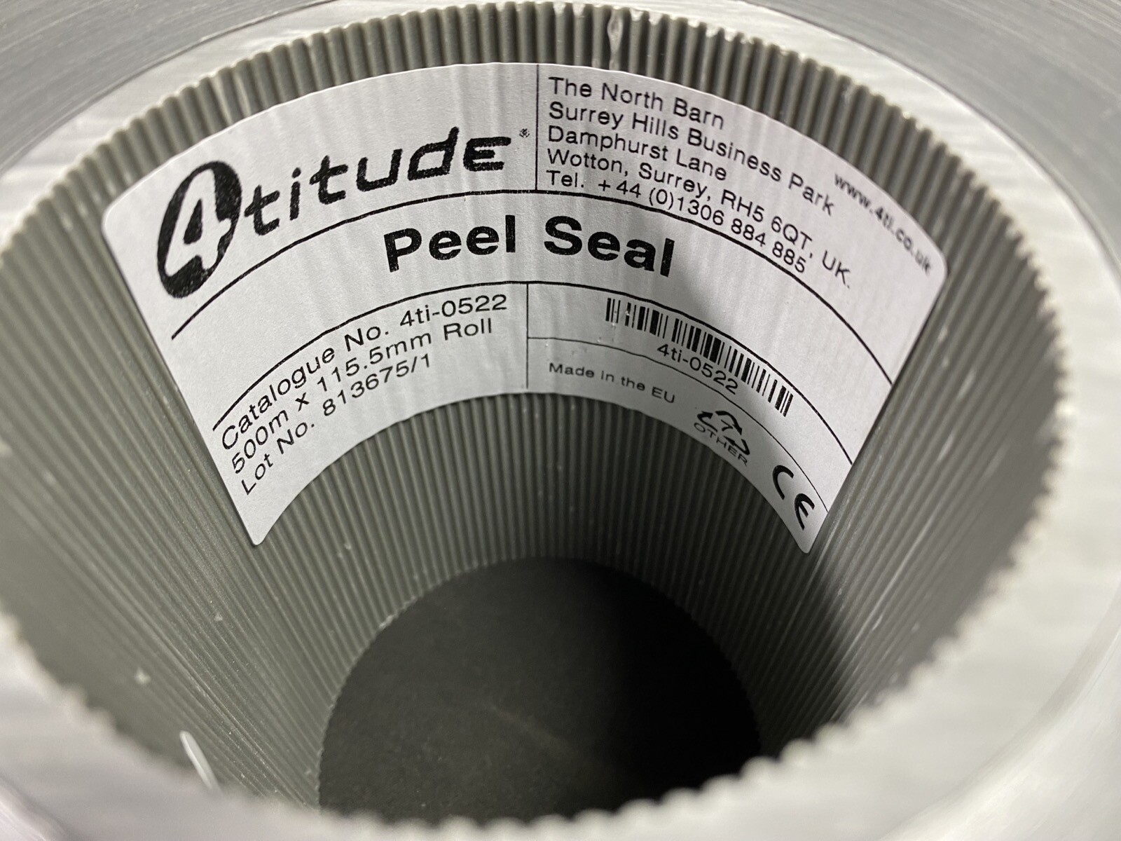 4TITUDE 500m x 115.5mm -80°C to 90°C Peel Seal Roll 4ti-0522 (1/ea)