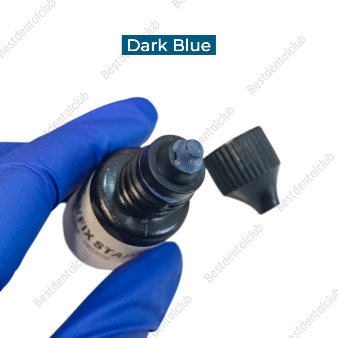 Dental Polyfix Stain Gum Light Curing 3D Printed Dentures Resin Staining ﻿