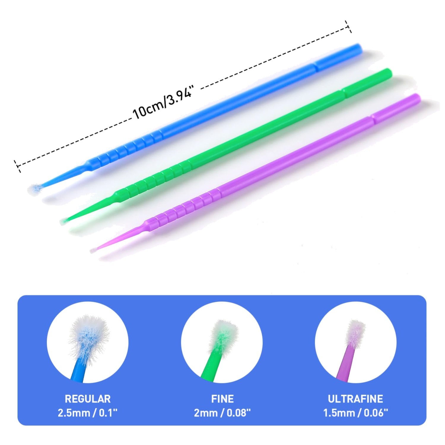 Dental Micro Applicators Brushes Fine 2000pcs