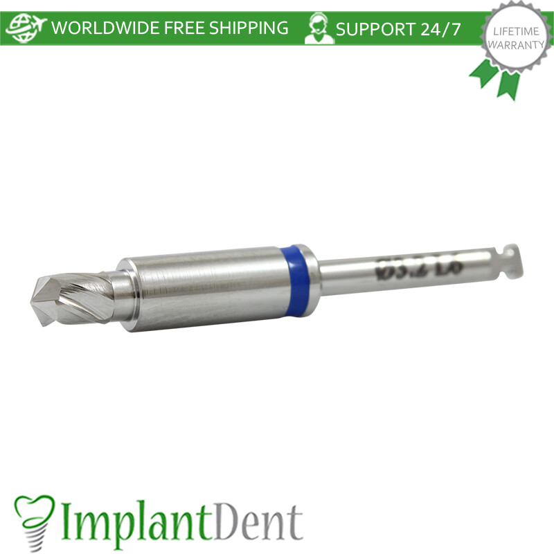 1x Dental Integral Stopper Drill 3.2mm Stainless Steel Dentistry Tool