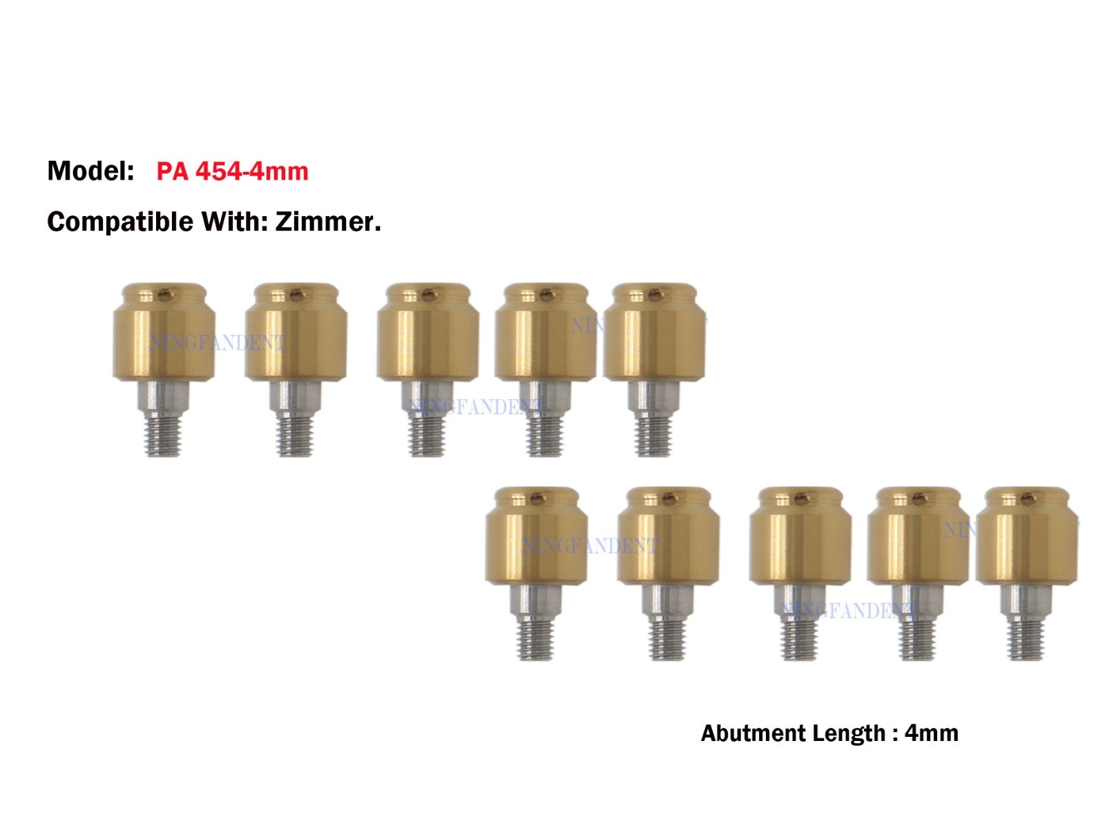 Zimmer Dental Locat0r Implant Abutment Screwdriver,Locat0r Core Tool,Male Cap