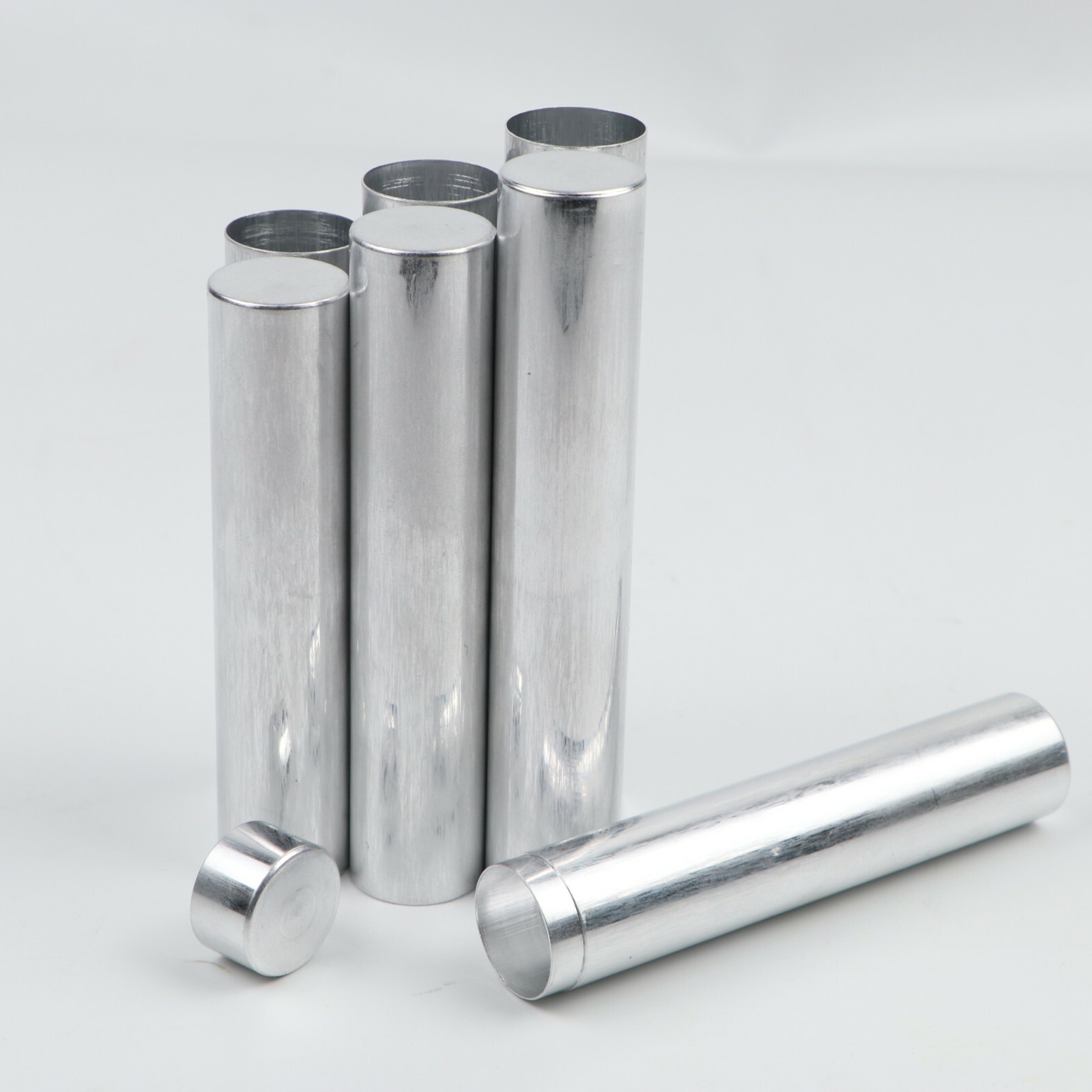 200Pcs Dental Empty Aluminum Tubes Cartridges for Making Flexible Denture