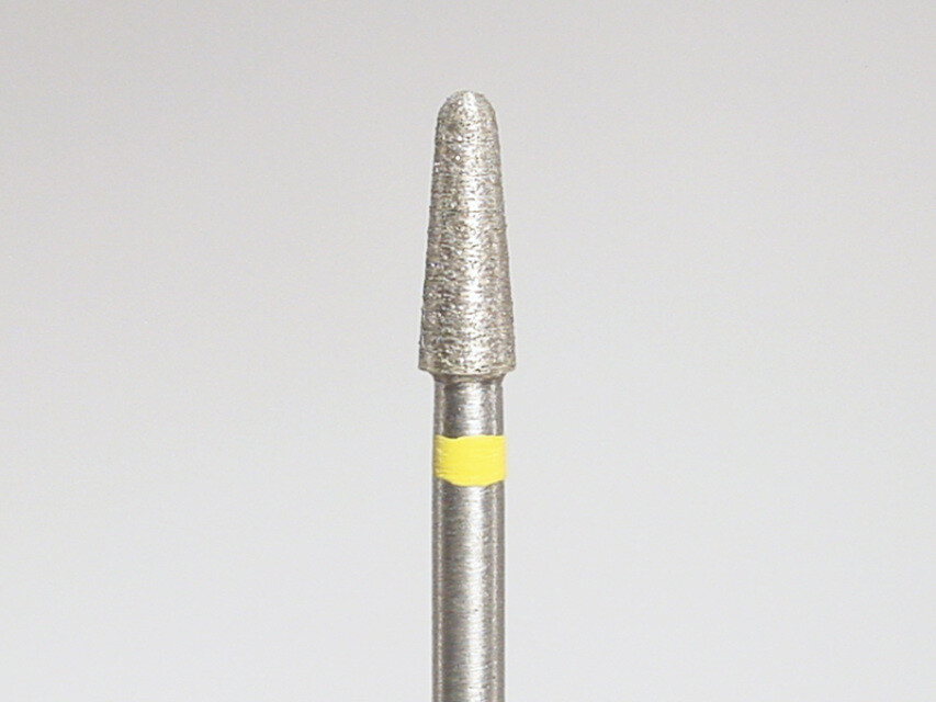 Tapered Cylinder, Round End, VARENKOR Solid Sintered Diamond Bur 2756/031