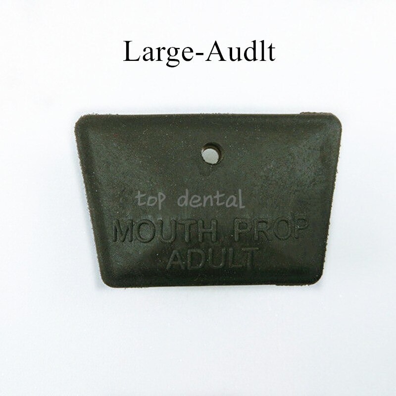10Pcs Dental Silicone Black Mouth Prop Bite Block Child Adult Latex Free Strong