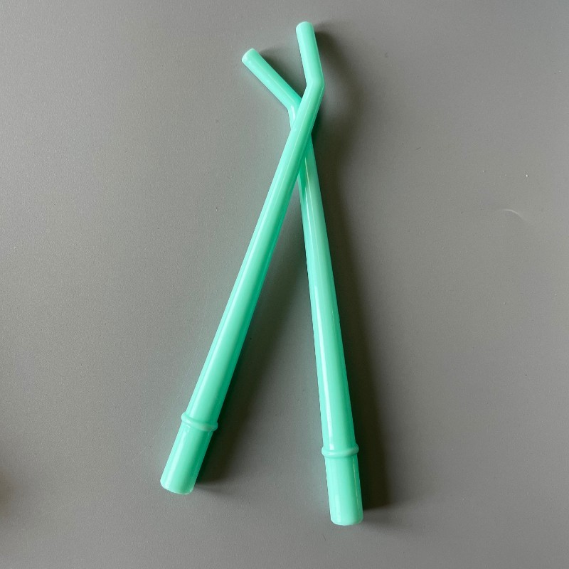 25Pcs (1 Bag) Surgical Aspirator Tips Green Medium 1/4″ Dental Suction Saliva