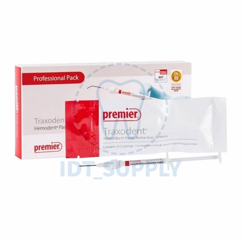 Medicom Hemostatic Gingival Retraction Paste 0.7g x 2 Syringes Aluminum Chloride