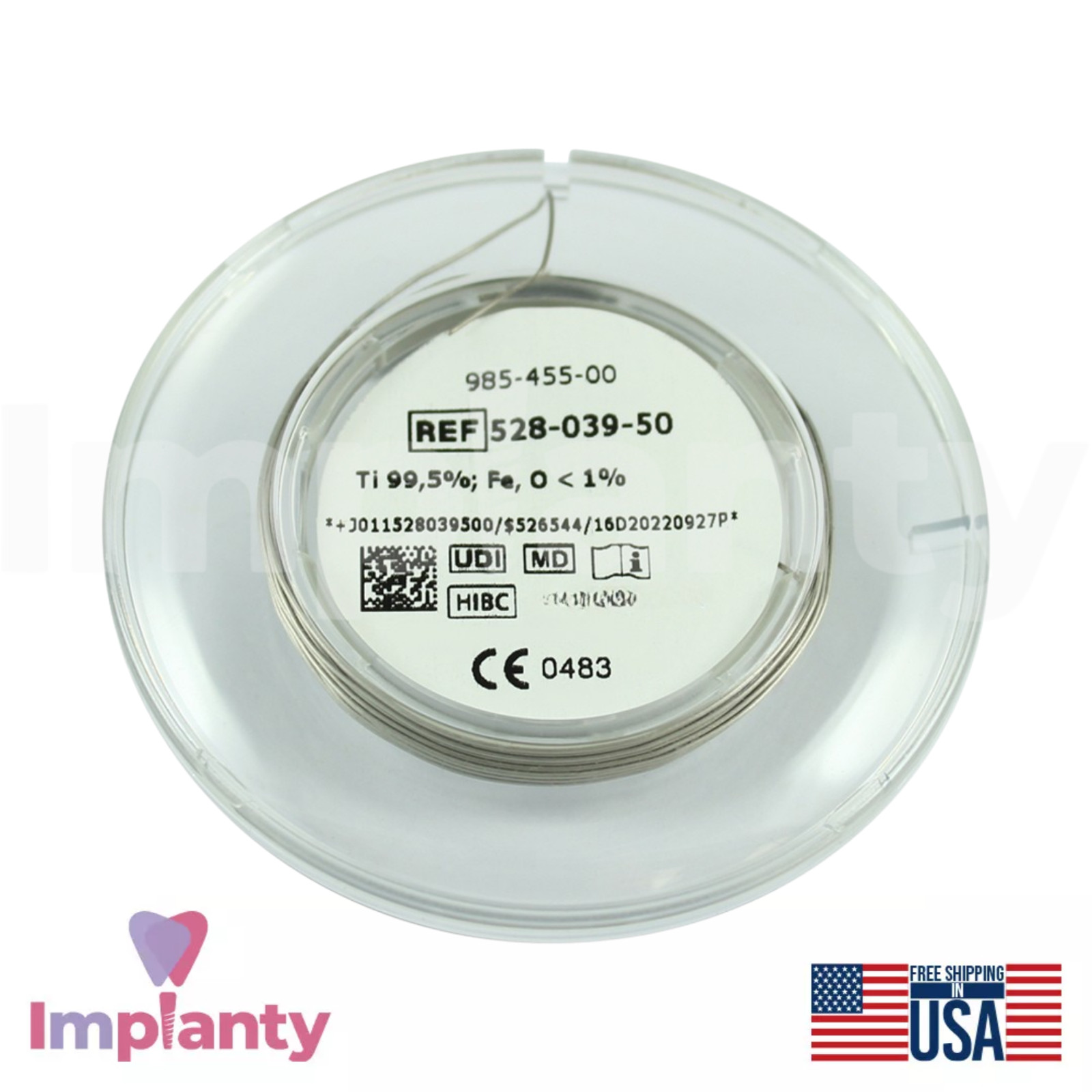 Dental Titanium Laser Welding Wire Solder Roll 2m Length Filler Material