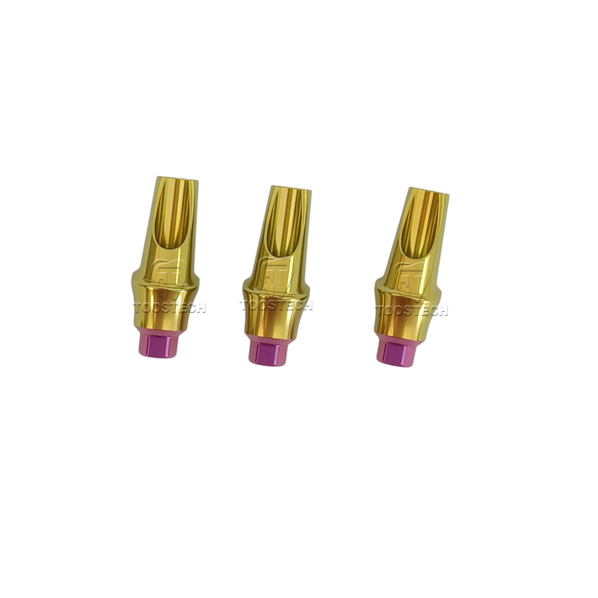 1/6/10/20pcs Anatomic Angled abutment fits to MIS Seven SP 15/25 degree D4.8