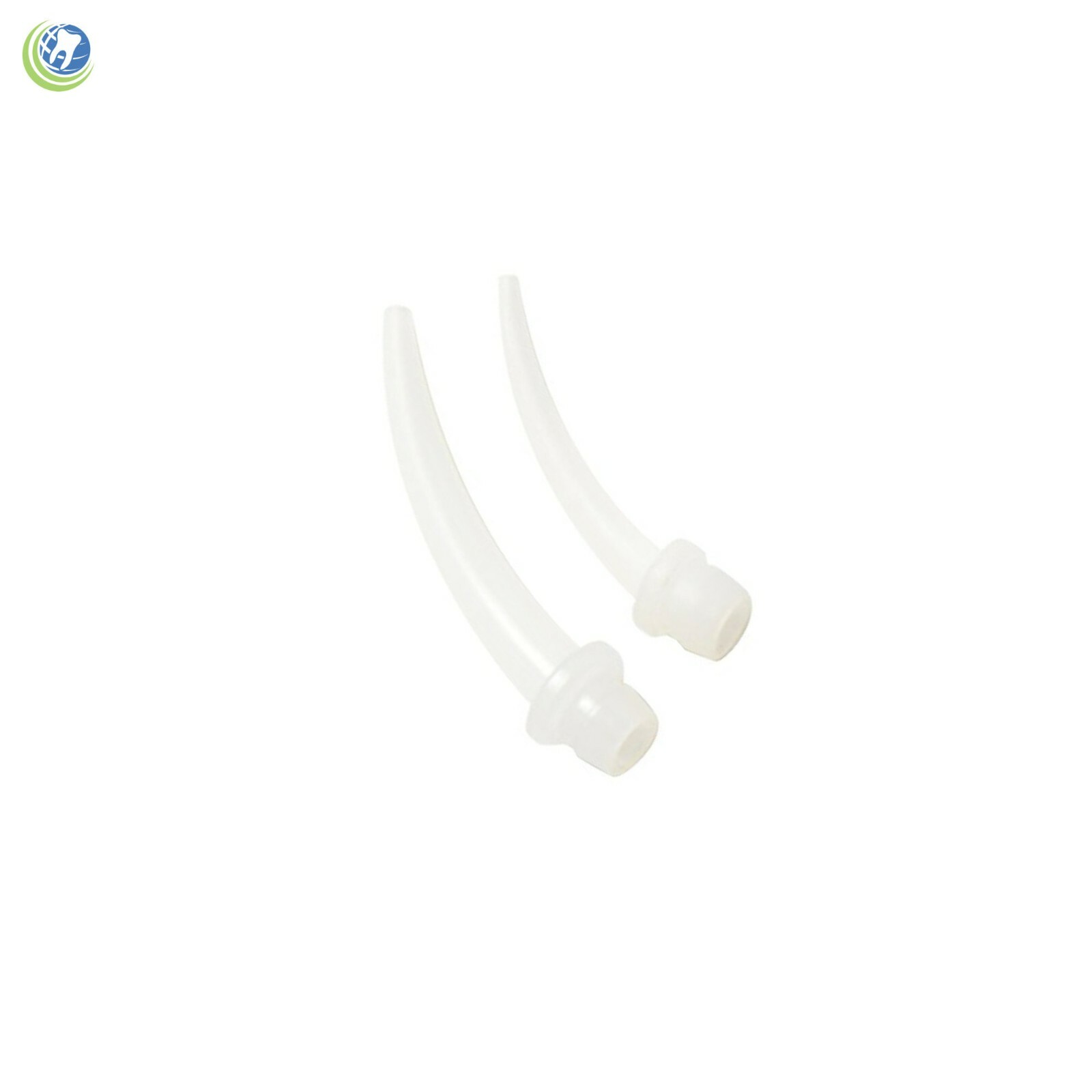 Dental Intra Oral Impression Dispensing Tips for Build-Up Material 100/bag White