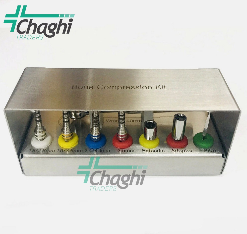 Bone Compression Kit Dental Implant Surgical Sinus Lift Expander 8 PCs Chaghi tr