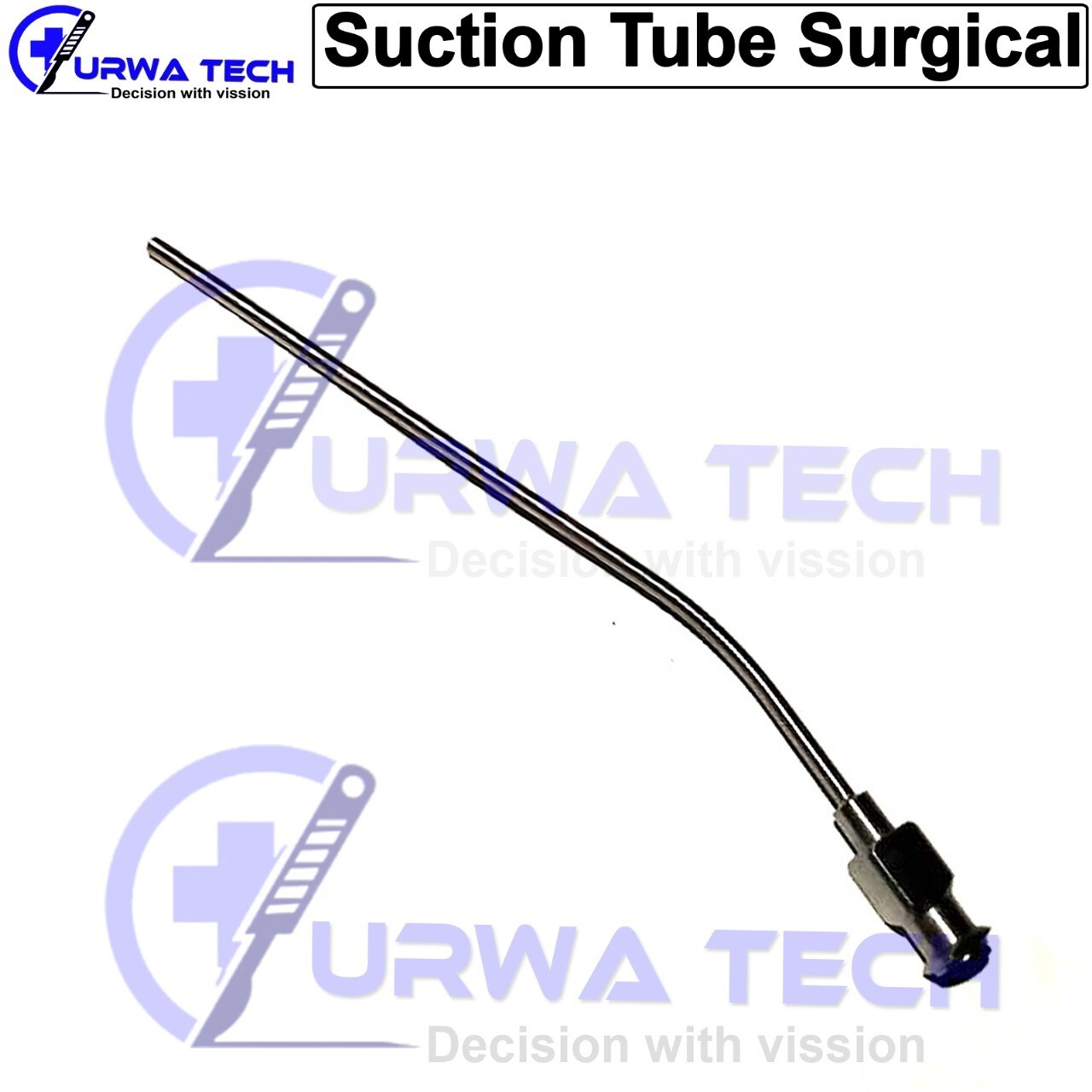 ENT Micro Suction Tip Set Of 2 Cannula 2.5mm(12G), 2.0mm(14G) ENT Instruments