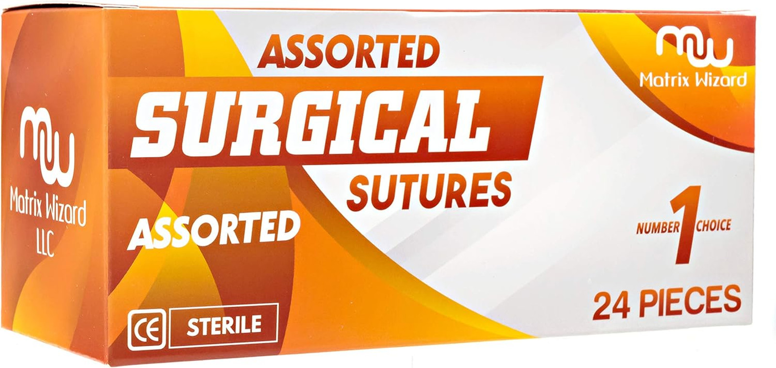 Mixed Sterile Suture Thread with Needle (Dissolvable and Non-Dissolvable 0, 2…