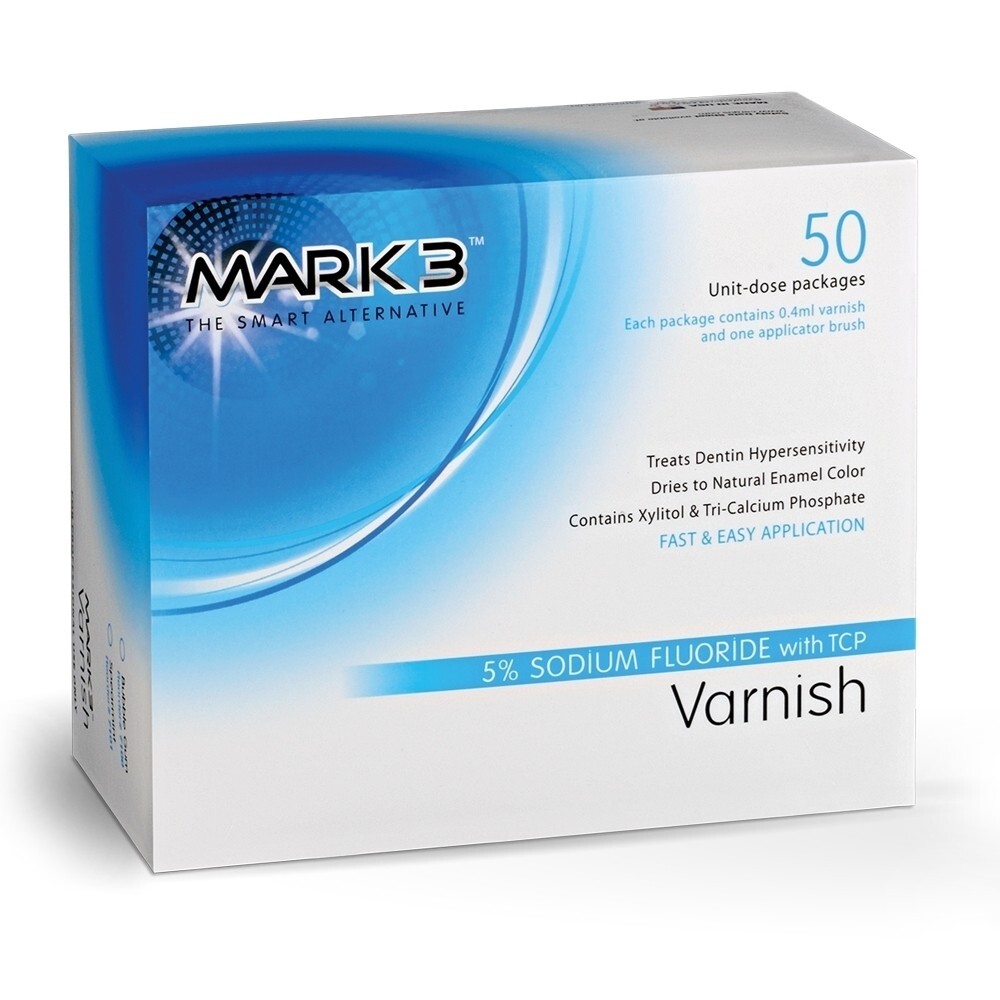 SALE! 2×5 Pcs (10 Pcs) 5% Sodium Fluoride Varnish Caramel – MARK3