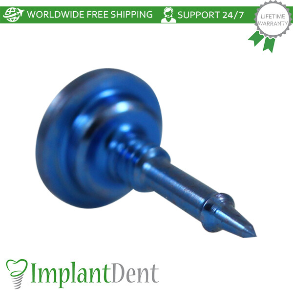 10 Bone Tac Screws 5.0mm + Applicator Guided Bone Regeneration Dental GBR System