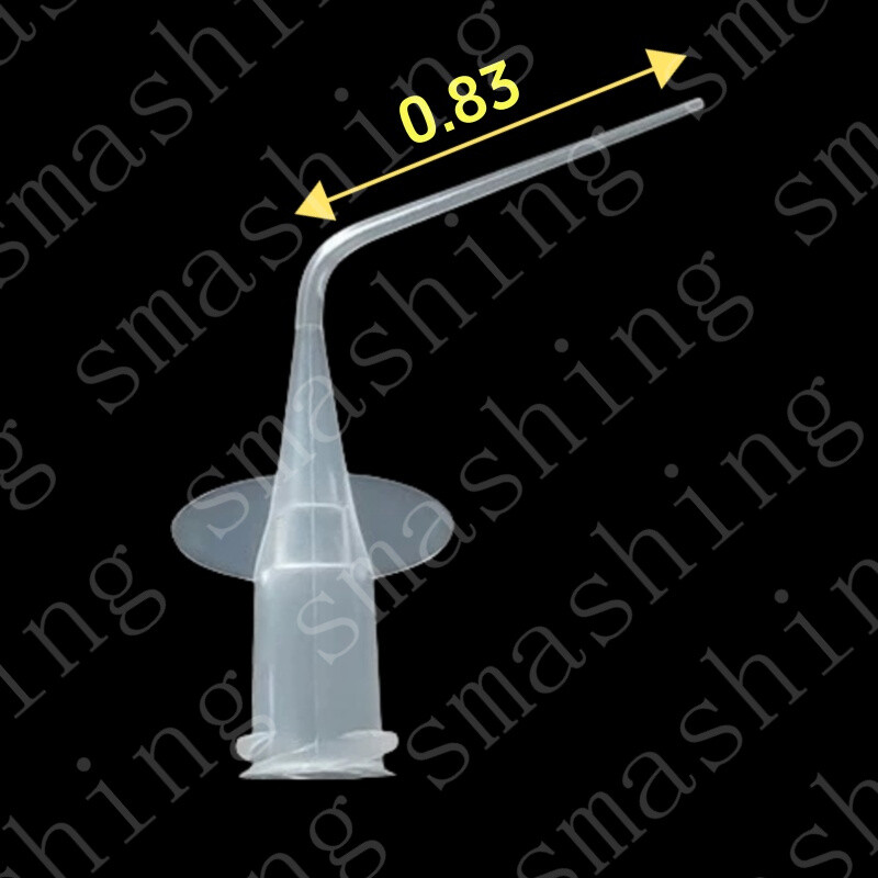 200Pcs Dental Aspirator Endo Root Canal Rinsing Tip Irrigator Irrigation Tips