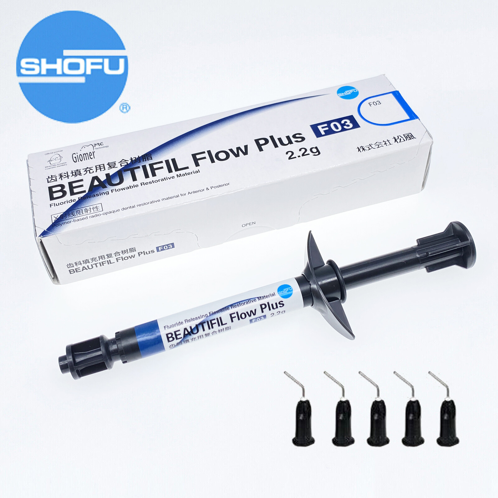 Shofu Dental Beautifil Flow Plus F03 Low Flow Radio-Opaque Composite Restorative