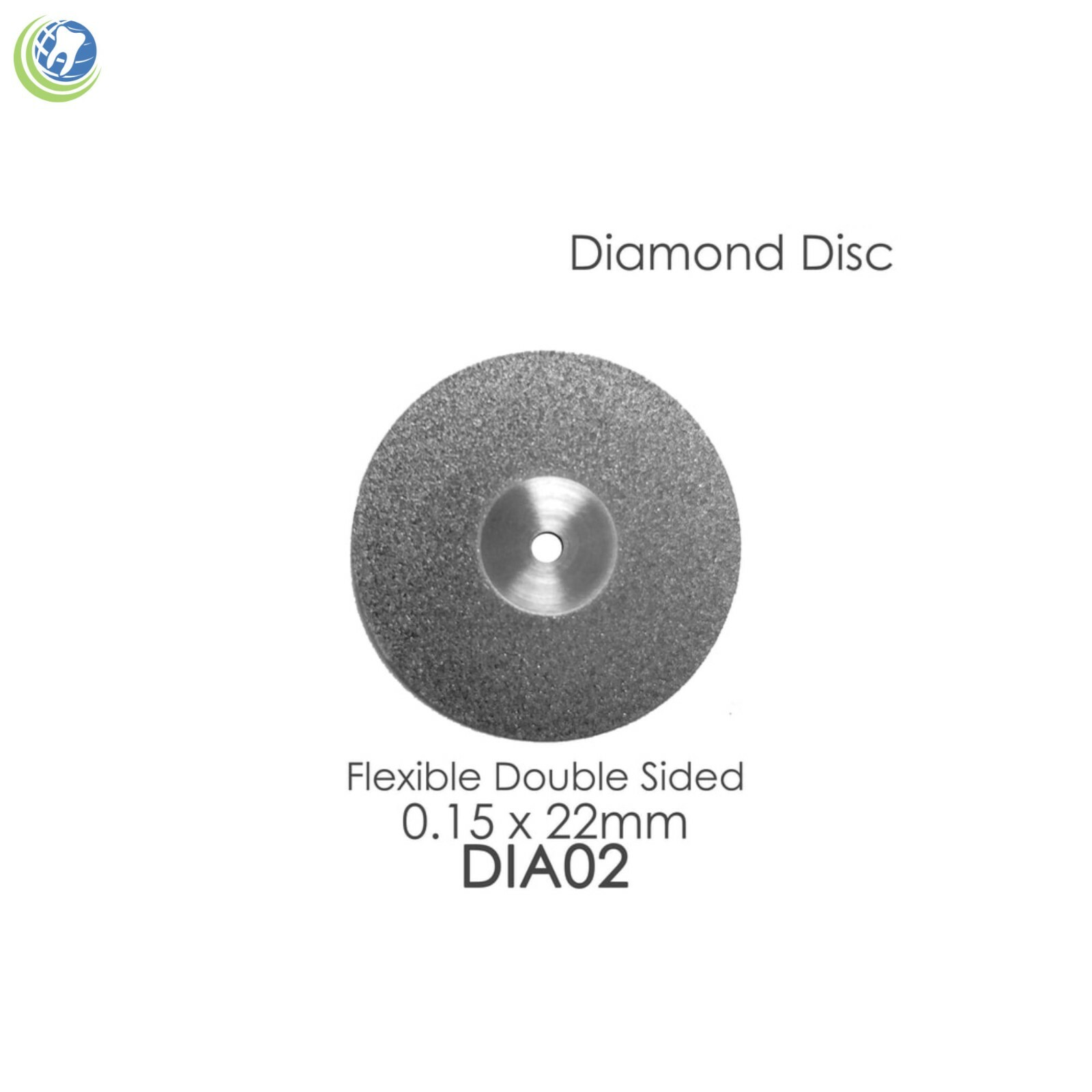 Dental Diamond Disc Single Double Sided Flexible Unmounted 1/Pkg Meta BesQual