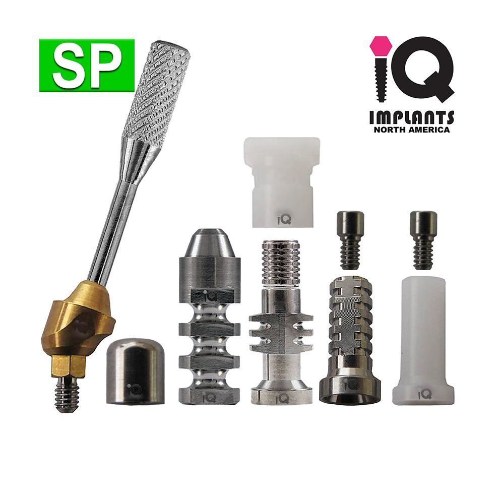 IQ USA Solid Multiunit 17º Angled, 11pcs Premium Kit, 3.5-3.75mm Int Hex Platfor