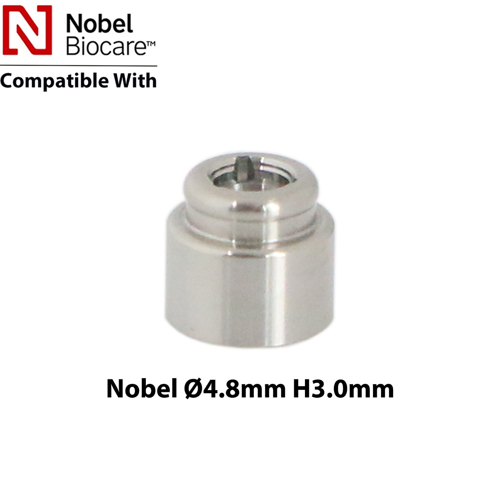 lmplant Multi-Unit ∅4.8mm Locator Abutment Fits Hiossen Osstem Nobel Active