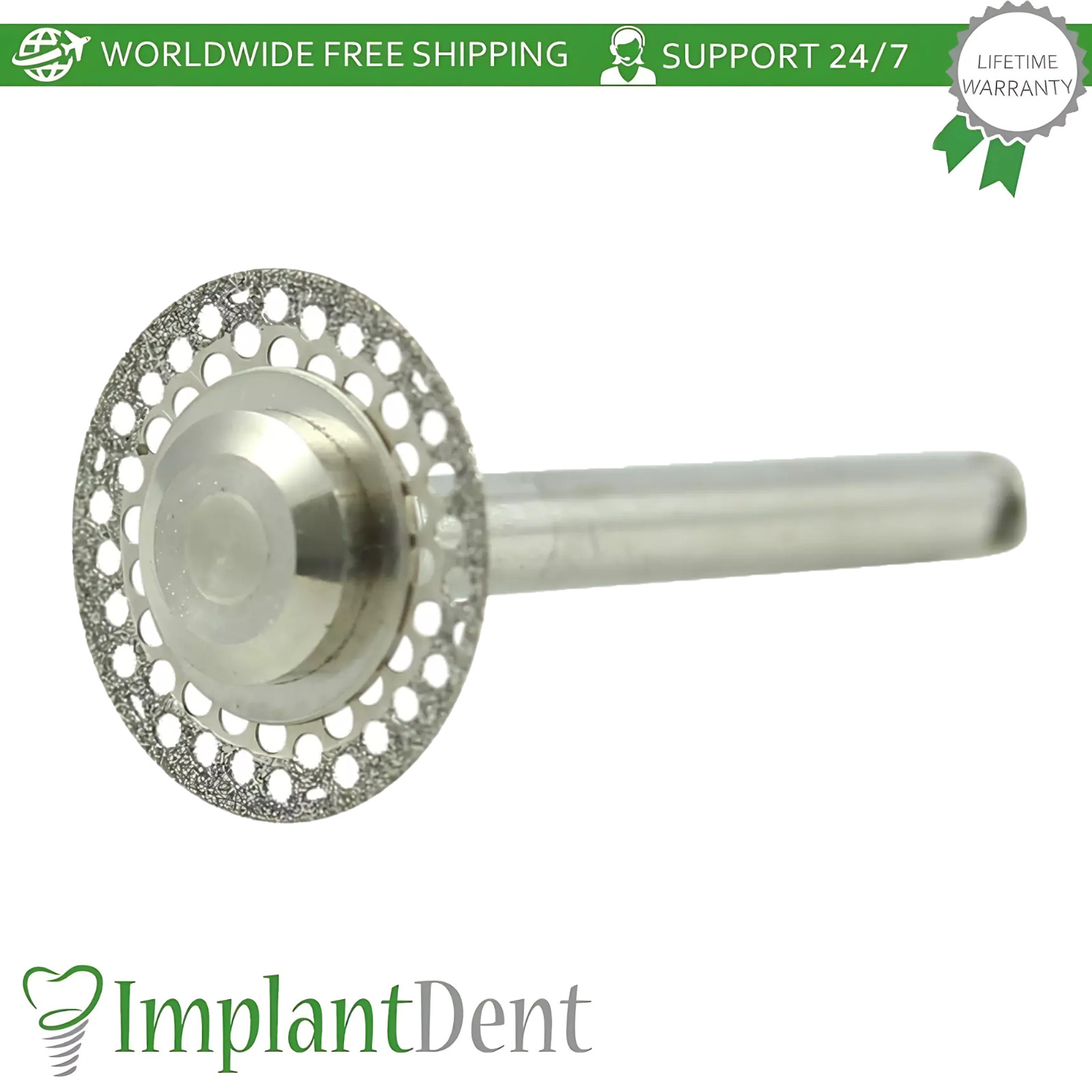 MDT Dental Extra Fine Grit Diamond Coated Double Sided Open Mesh Super Flex Disc