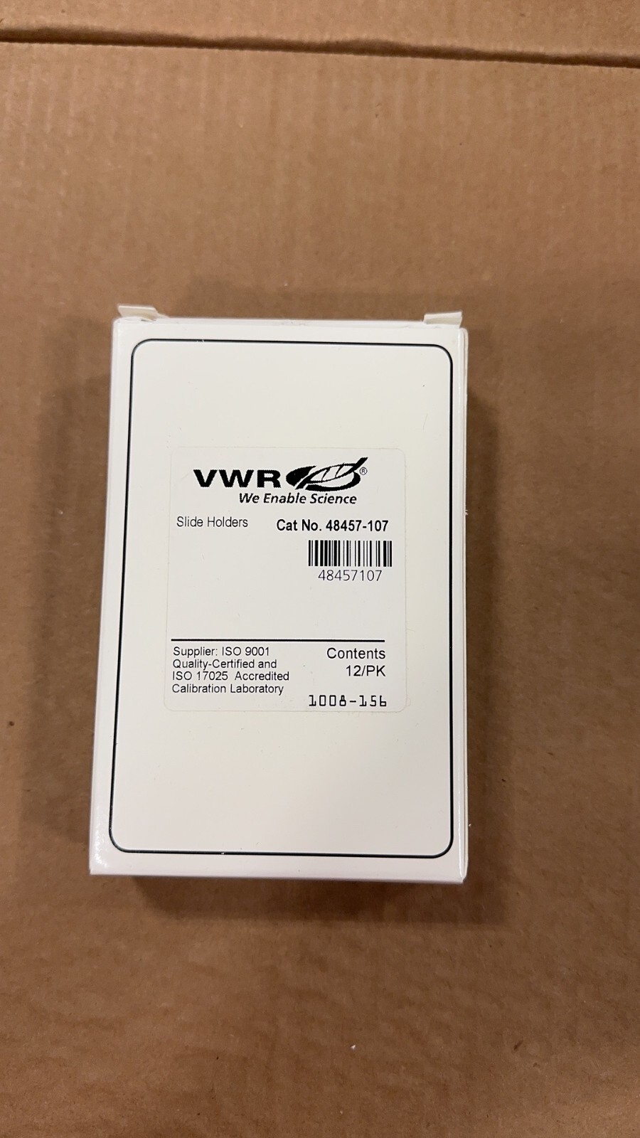 VWR – 48457-107-PACK OF 12 – VWR Micro Slide Holders, 12pk