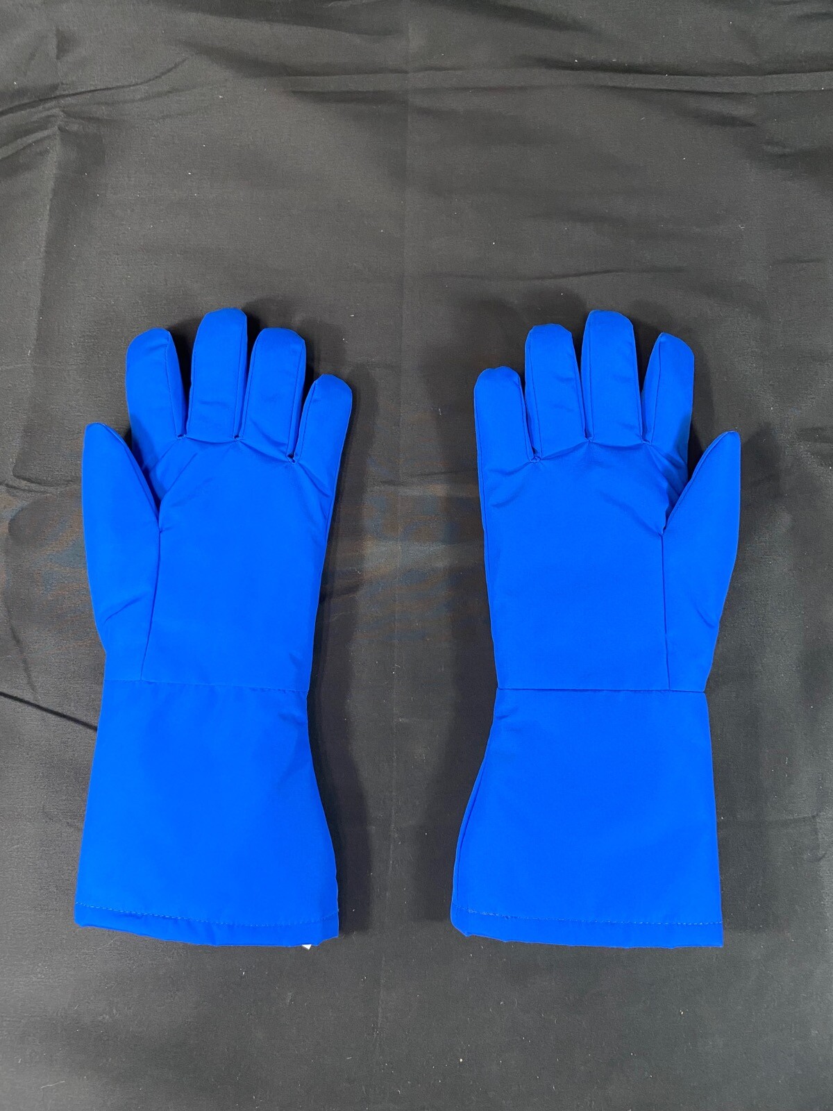 TEMPSHIELD Mid-Arm Cryo-Gloves For Dry Ice Handling Size 9 Blue MAMWP