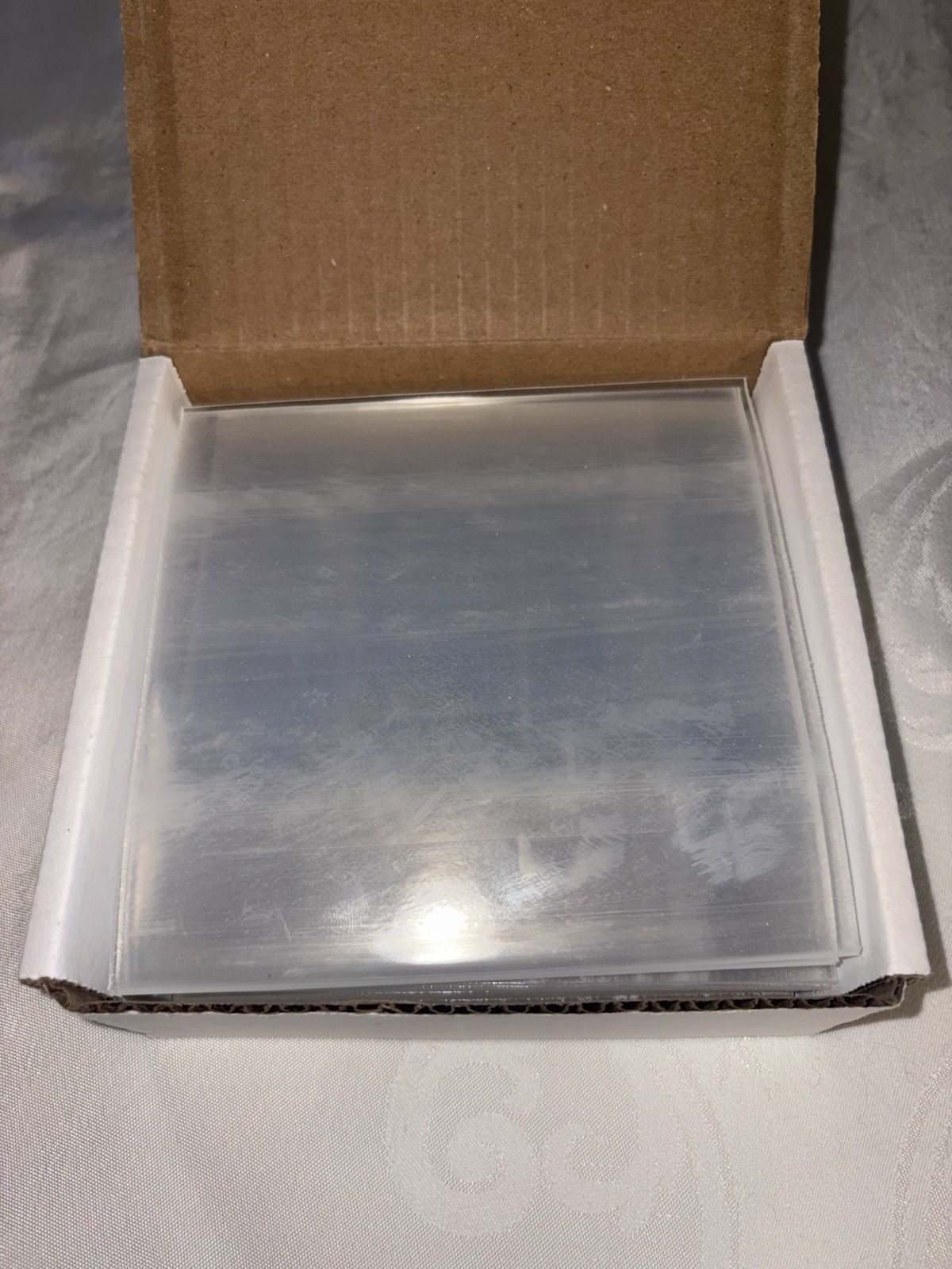 Buffalo Dental .160″ Clear EVA Mouthguard Material, 5″ x 5″, 12 sheets NOB