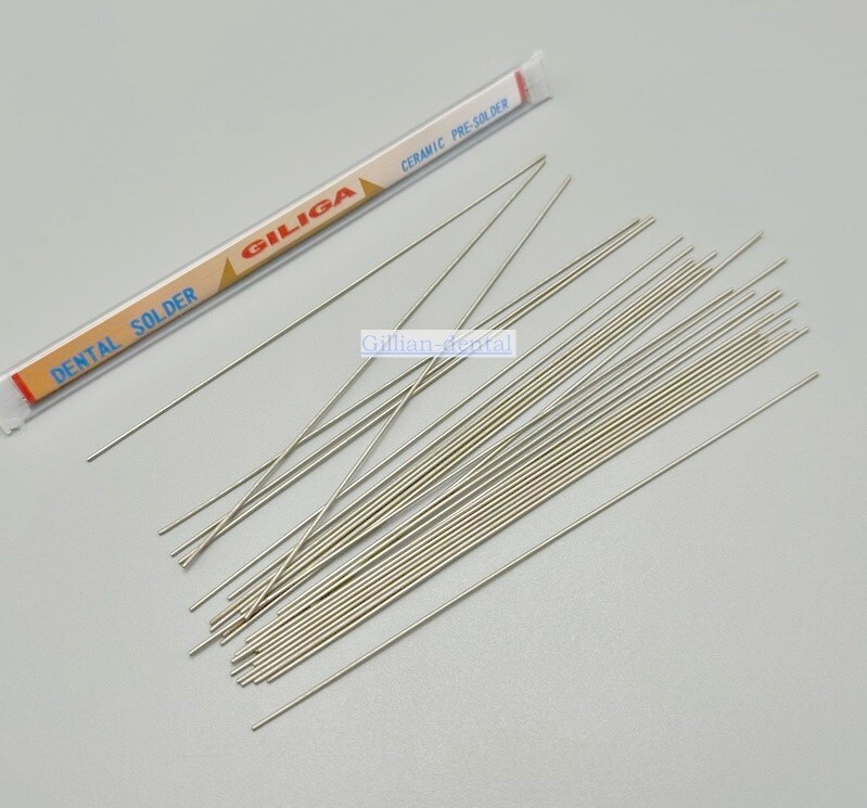 Dental Lab Solder NiCr Alloy High Temperature Welding Rod For PFM Soldering