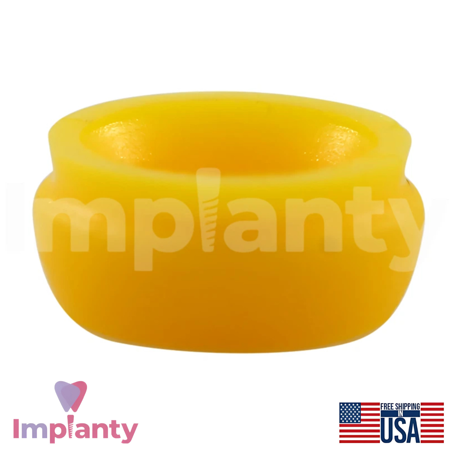 Extra Soft Dental Silicone Caps for Overdenture Quator Attachment 600g 10pcs