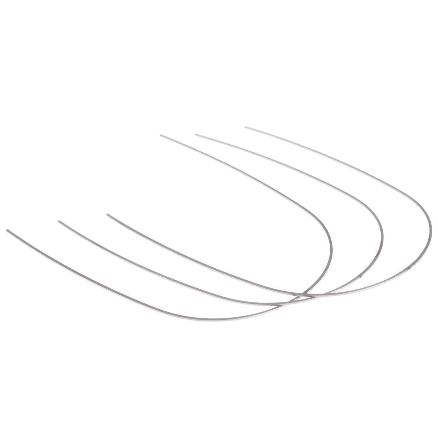 Orthoshape Orthodontic S-Elastic Round NiTi Archwire,.016″ Lower,D-Form,10/Pk