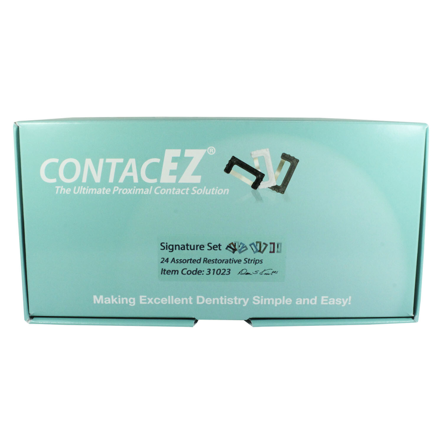 ContacEZ Interproximal Reduction Dental Restorative Orthodontic Strip 24 PCS Set