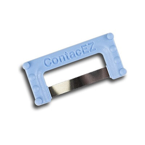 ContacEZ Restorative Blue Double-Serrated Strip 8/Pk. Heavy Duty Saw